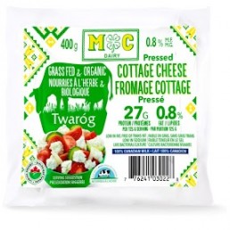 Cottage Cheese - MC Dairy - Organic - Pressed - 6 x 400 g