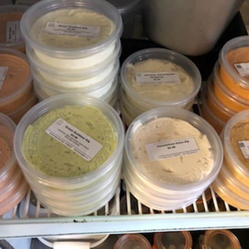 House Made Dips and Dressings - Assorted Flavours