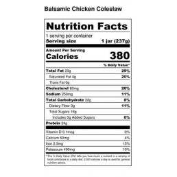 Balsamic Chicken Coleslaw Balsamic Chicken Coleslaw
