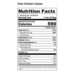 Chicken Caesar - Keto Chicken Caesar - Keto