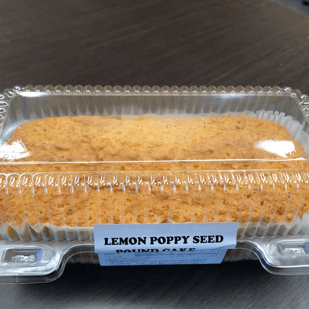 Lemon Poppy Seed Pound Cake