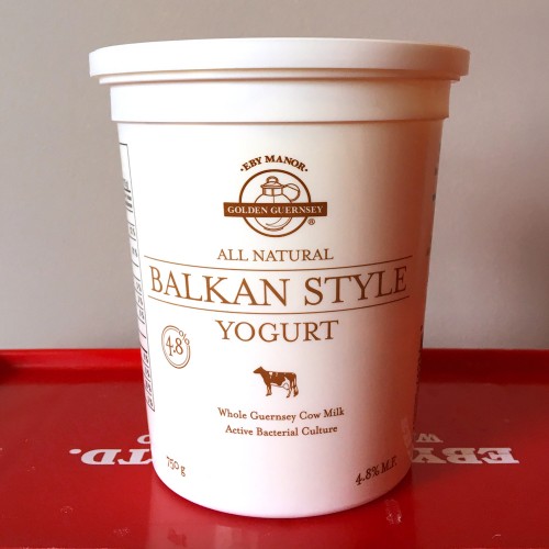 4.8% All Natural Balkan Style Yogurt 