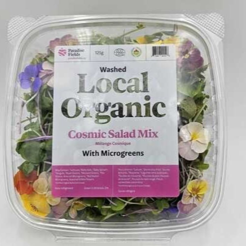 Cosmic  Organic Salad Mix - Paradise Fields - 125 g