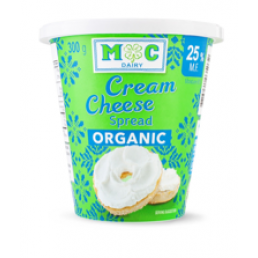 Cream Cheese - MC Dairy - Organic - 6 x 300 g