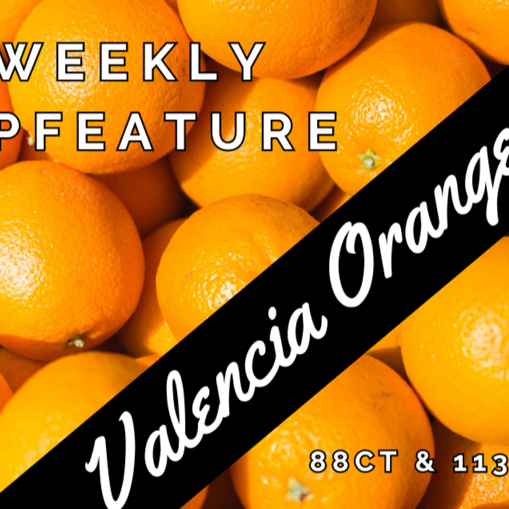 Organic Valencia Oranges - 88 or 113 Count Box