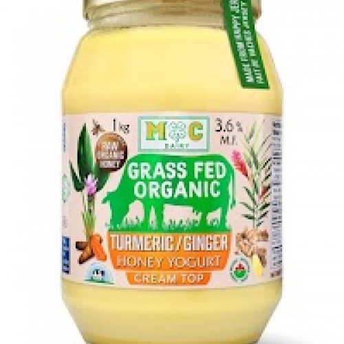 Yogurt - MC Dairy - Organic - Tumeric Ginger Honey - 6 x 1 Kg