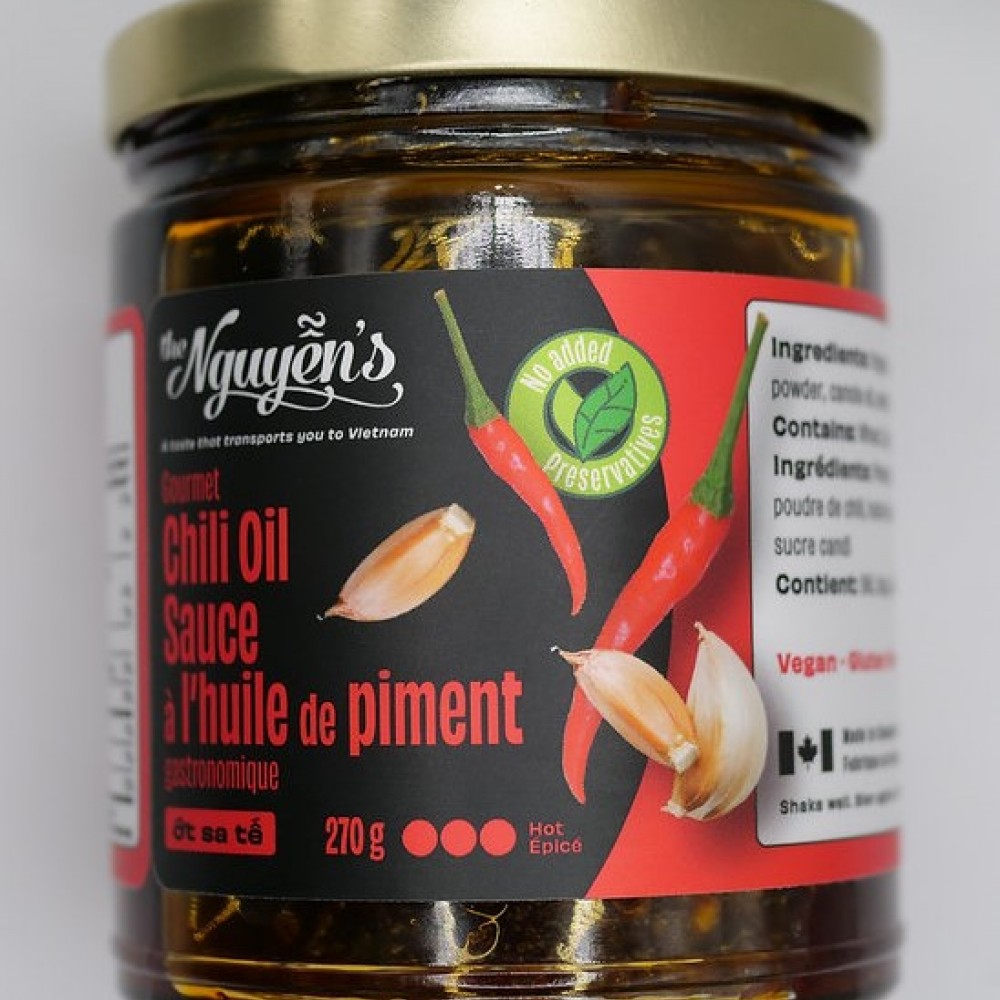 Gourmet Chili Oil Sauce - The Nguyen's