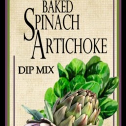 Baked Dip Mix - Millie's Gourmet - Spinach Artichoke