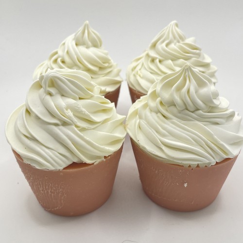 Soap - French Pink Clay - Cupcake - Handmade