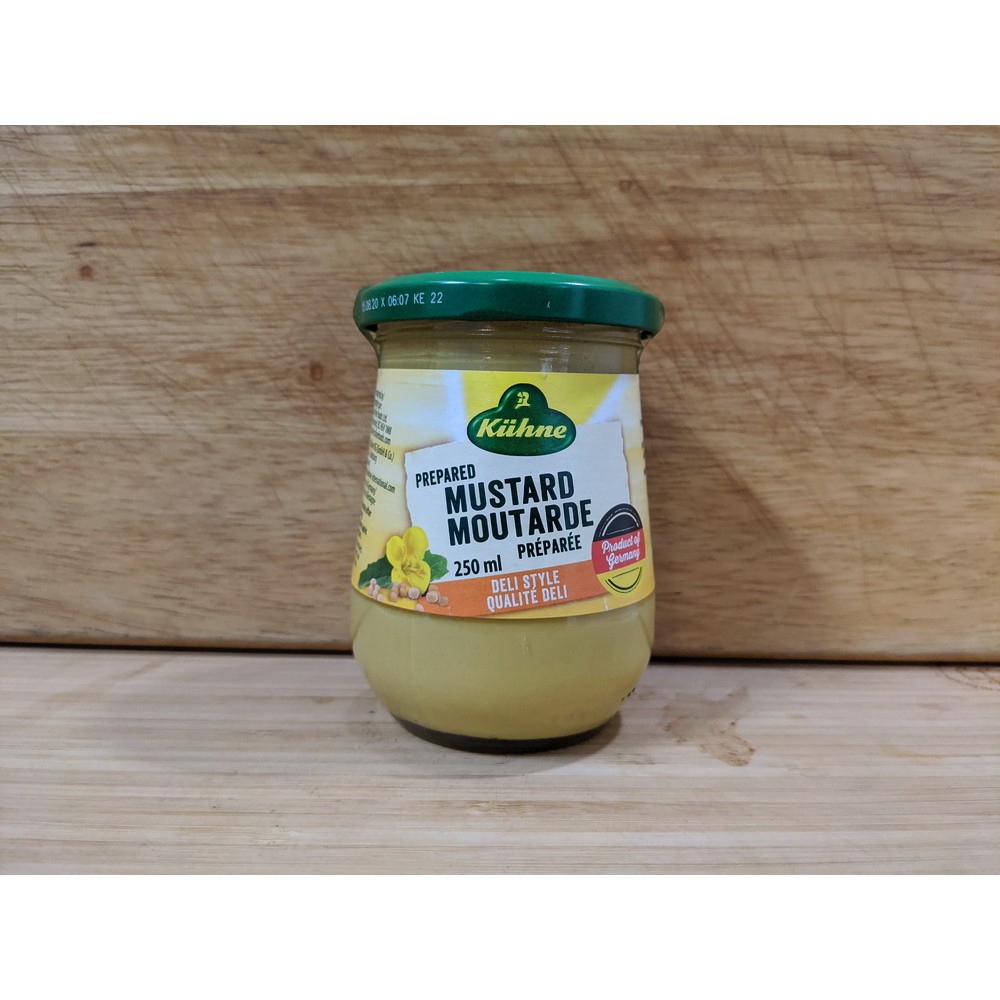 Kuhne - Prepared Mustard Deli Style (250ml)