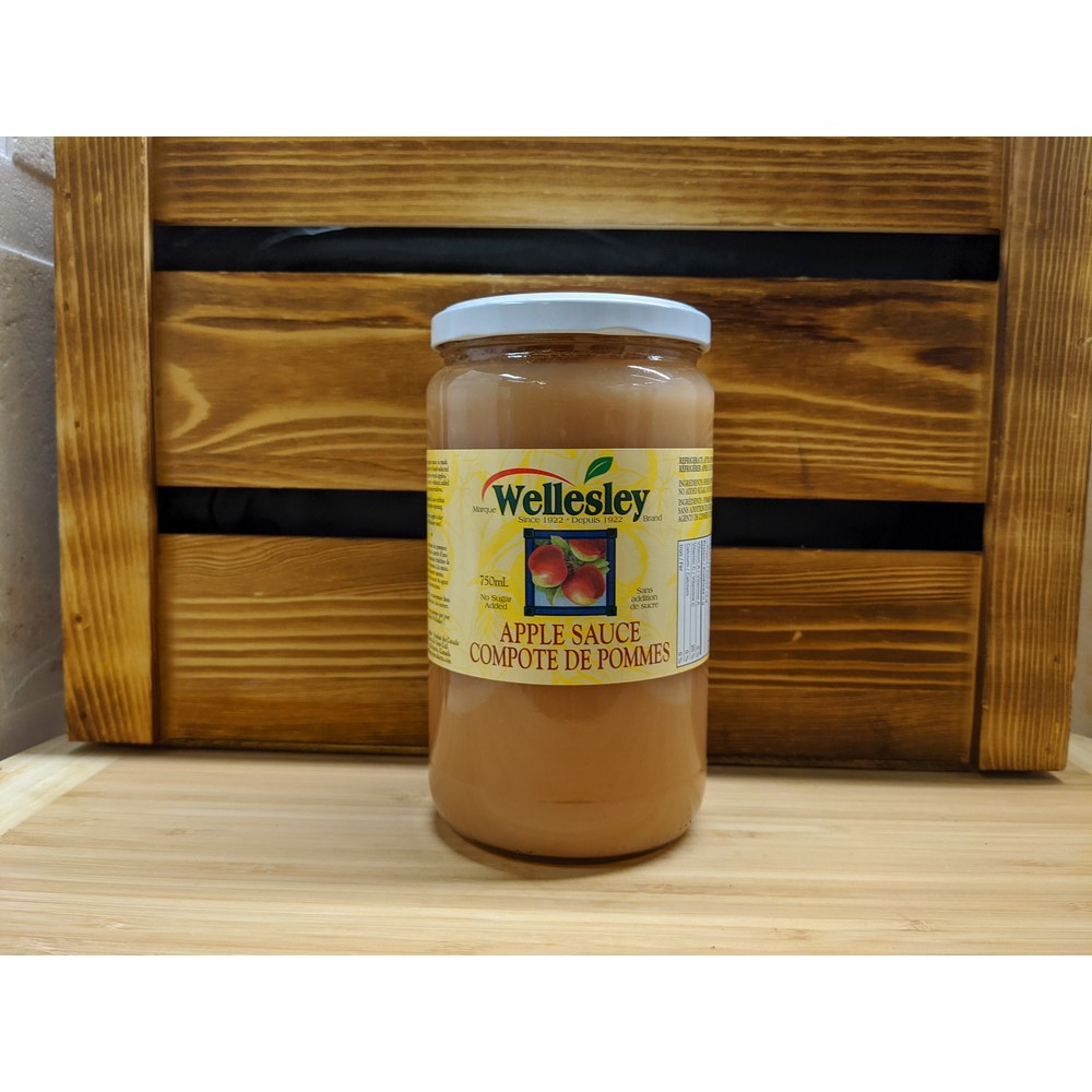Wellesley Apple Sauce (750ml)