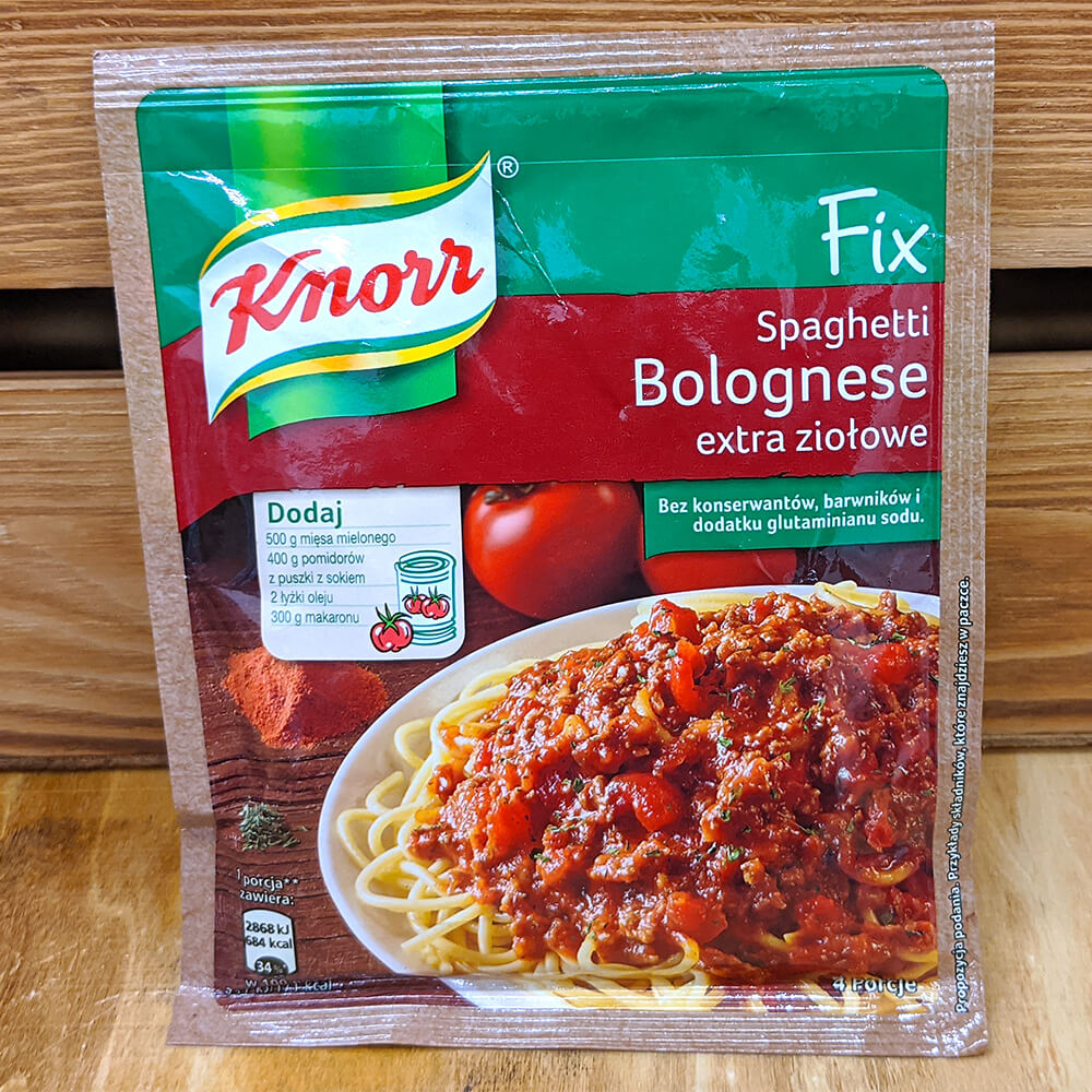 Knorr Fix Spaghetti Bolognese Extra Herbal 48g