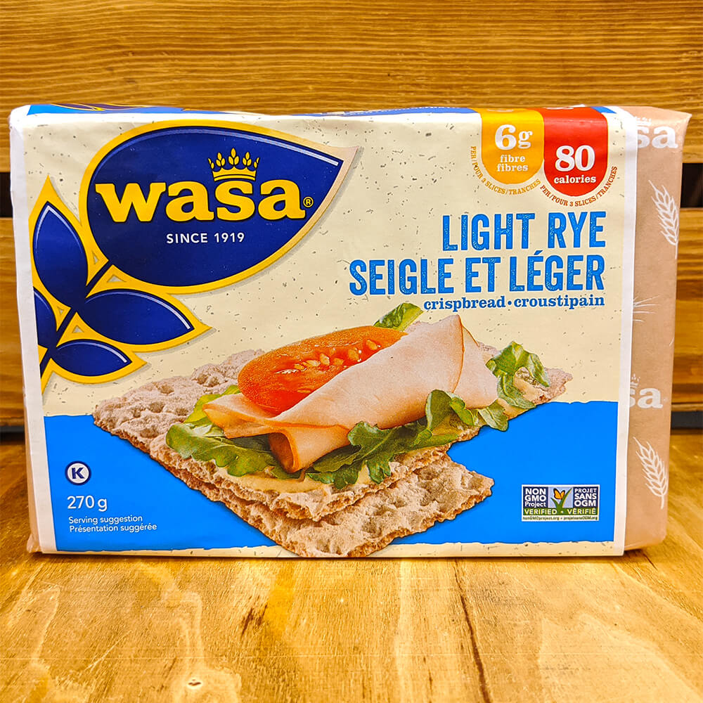 Wasa - Crispbread (Light Rye) (270g)
