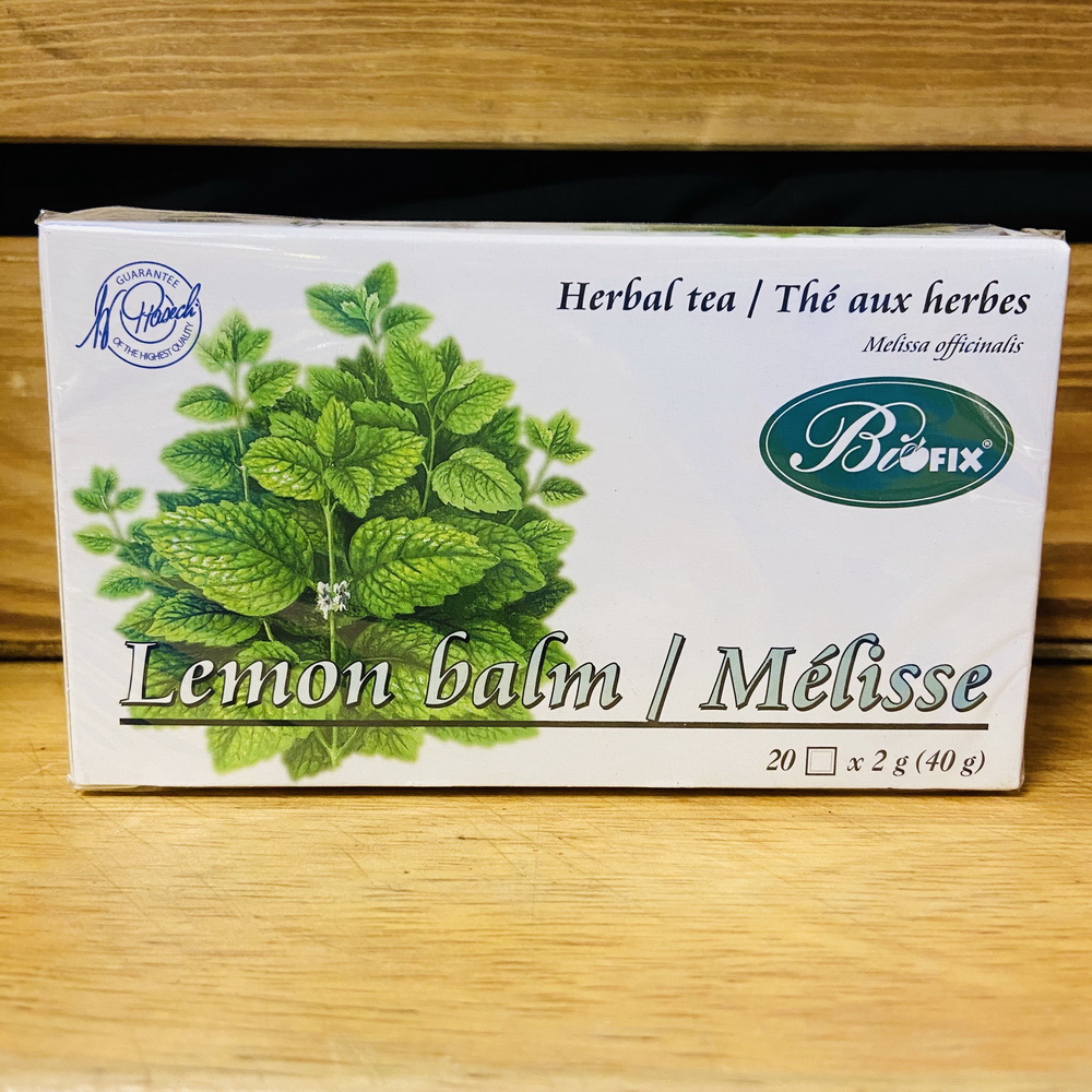 Biofix- Herbal Tea,Lemon Balm Flavoured (20 Sachets,40g)