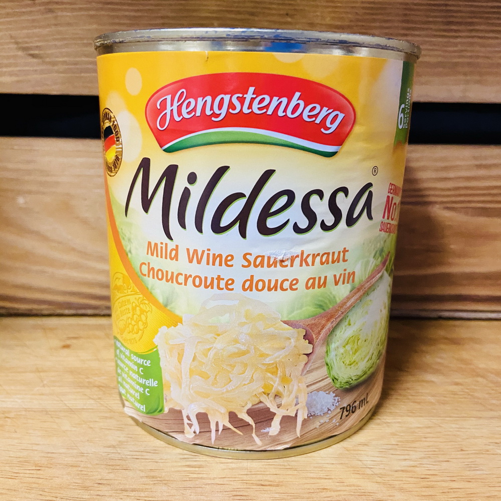 Hengstenberg- Mildessa Mild Wine Sauerkraut (796ml)