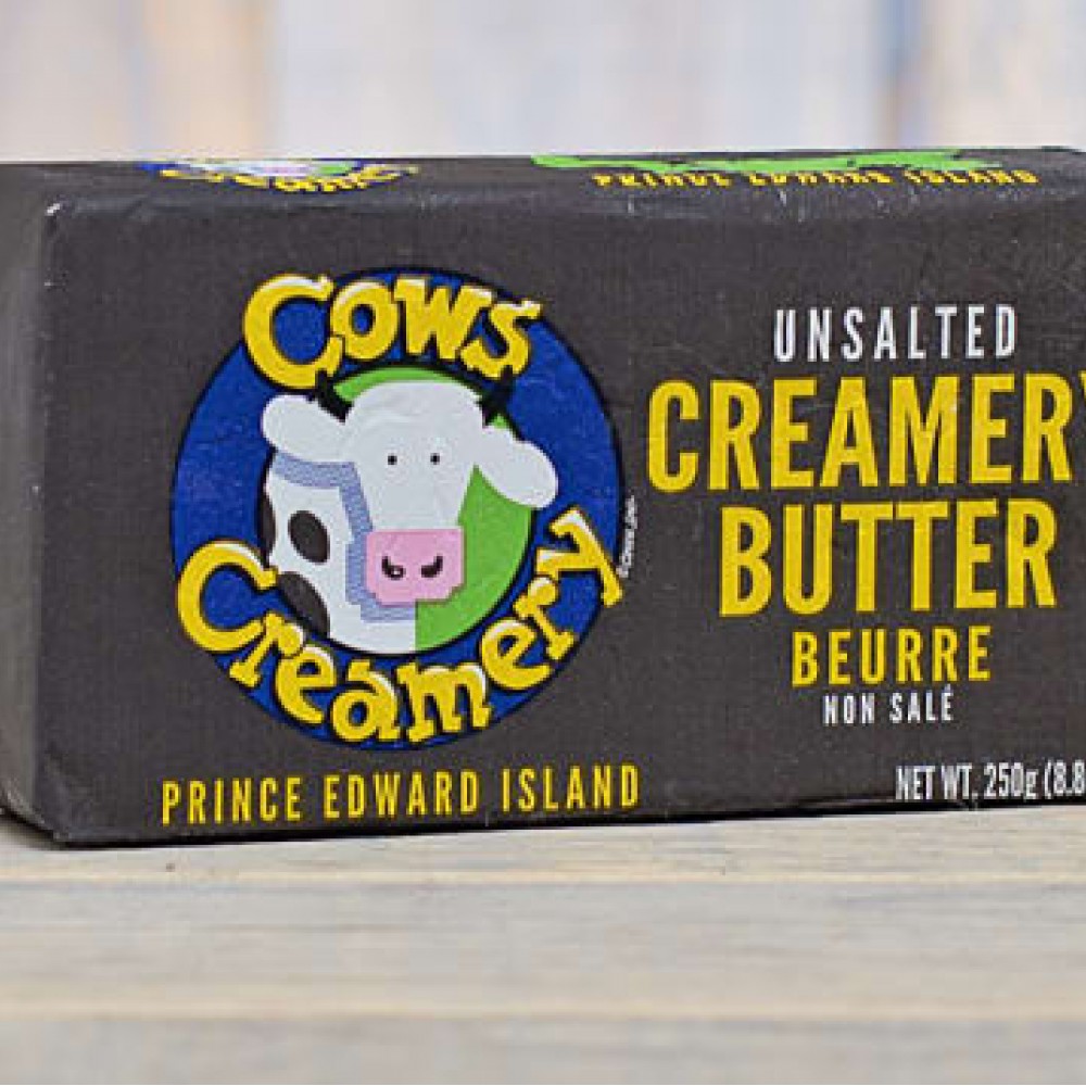 Cow's Creamery Unsalted Butter (250g)