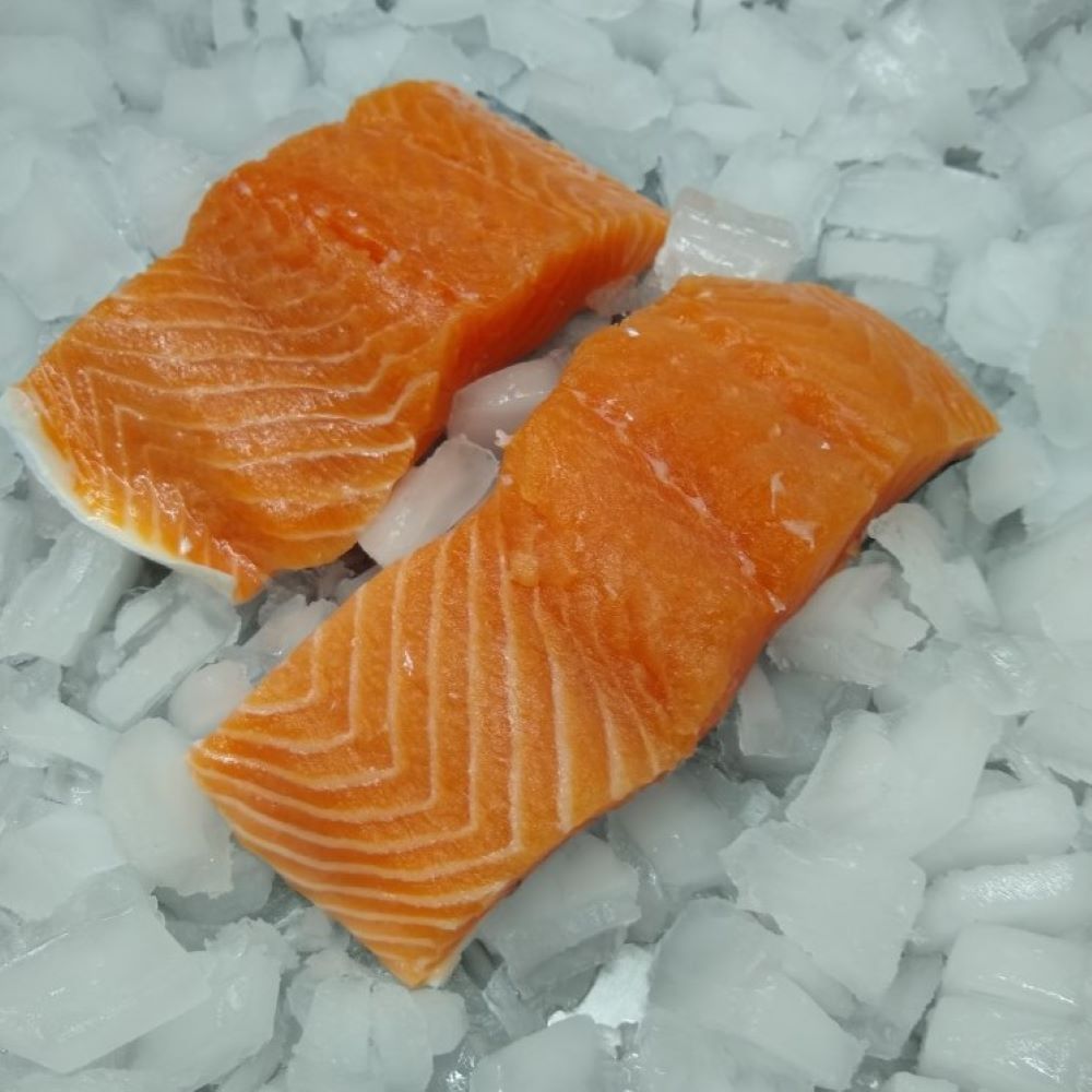 Fresh Atlantic Salmon Portions (2X1/2LB)