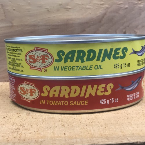 Sardines in Vegetable Oil