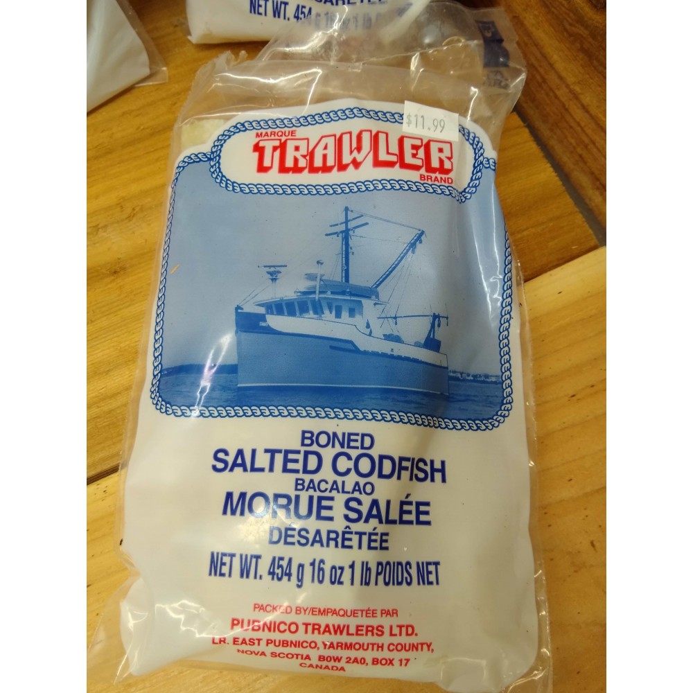 boneless salted cod