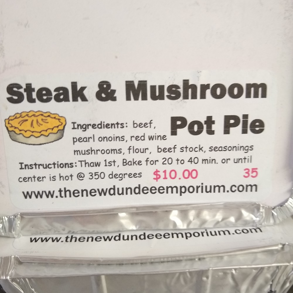 Steak and Mushroom Pot Pie