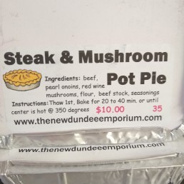 Steak and Mushroom Pot Pie