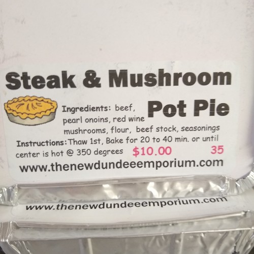 Steak and Mushroom Pot Pie