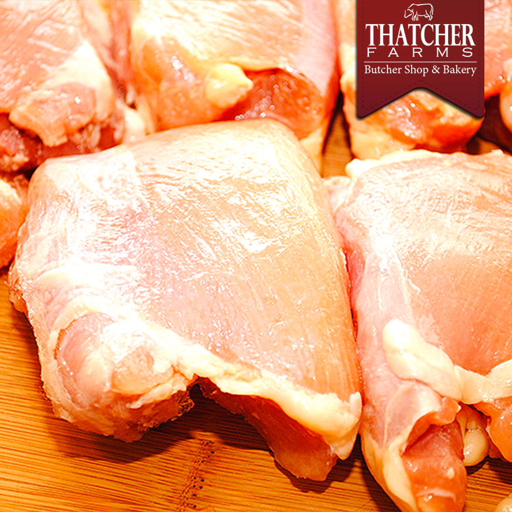Boneless Chicken Thighs  - 4 Pieces or 5 lb Box