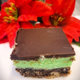  Mint Chocolate Nanaimo Bars - Box of 6