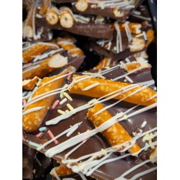 Homemade Pretzel Bark - per lb