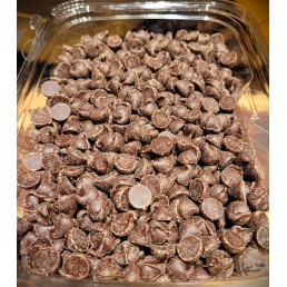 Pure Jumbo Semi Sweet Chocolate Chips - Per lb