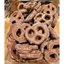 Milk Chocolate Covered Pretzels per lb.