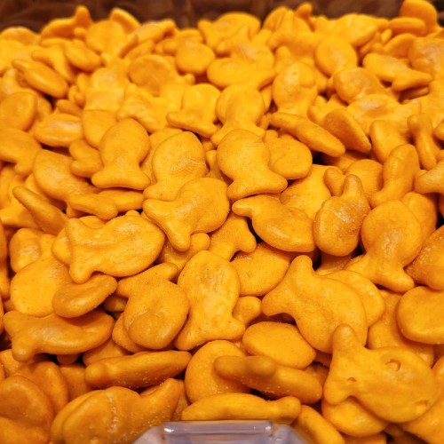 Gold Fish Crackers per lb.