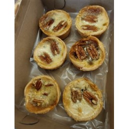 Homemade  Pecan Butter Tarts (6 in a box)