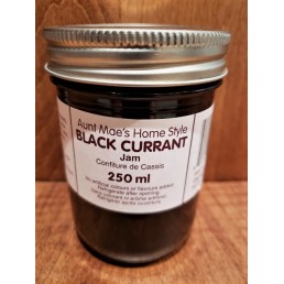 Homemade Black Currant Jam - 250 ml