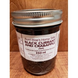 Homemade Black Currant & Crab Apple Jam - 250 ml