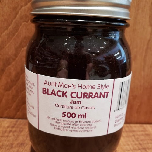 Homemade Black Currant Jam