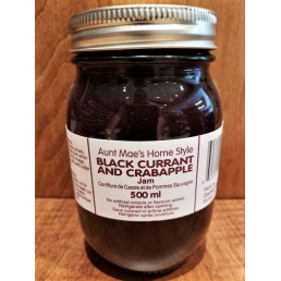 Homemade Black Currant & Crab Apple Jam - 500 ml