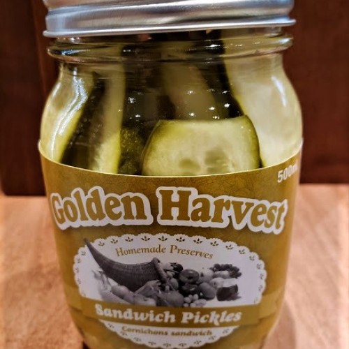 Local Homemade Sandwich Pickles