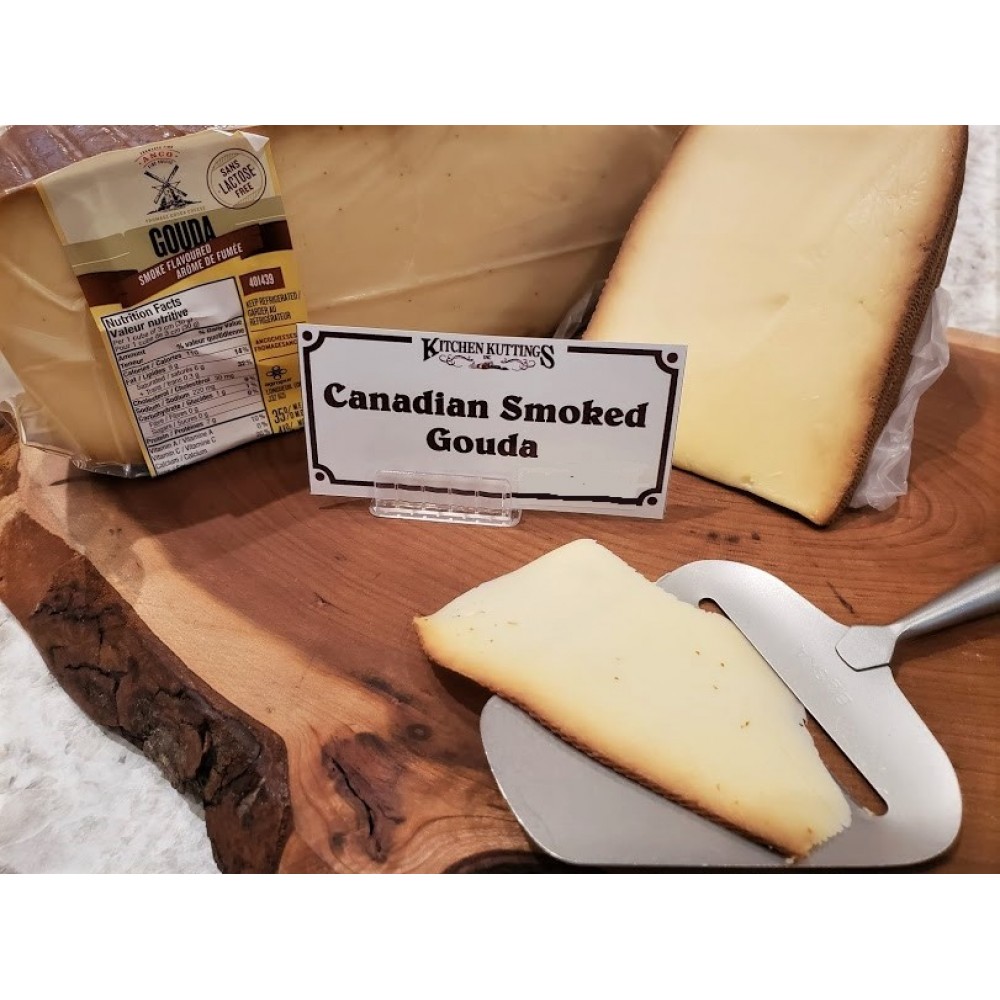 Fresh Cut Canadian Smoked Gouda (lactose free) - per lb