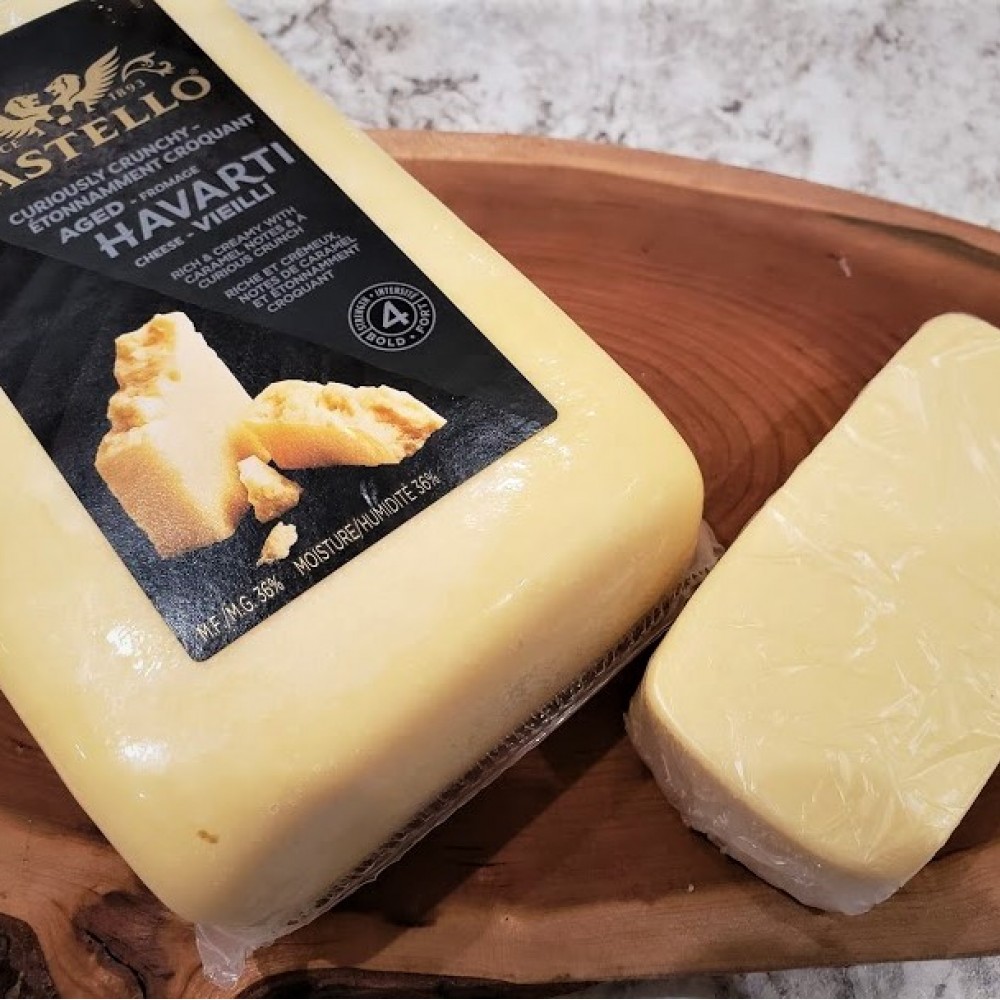 Fresh Cut Aged Havarti Cheese - per lb