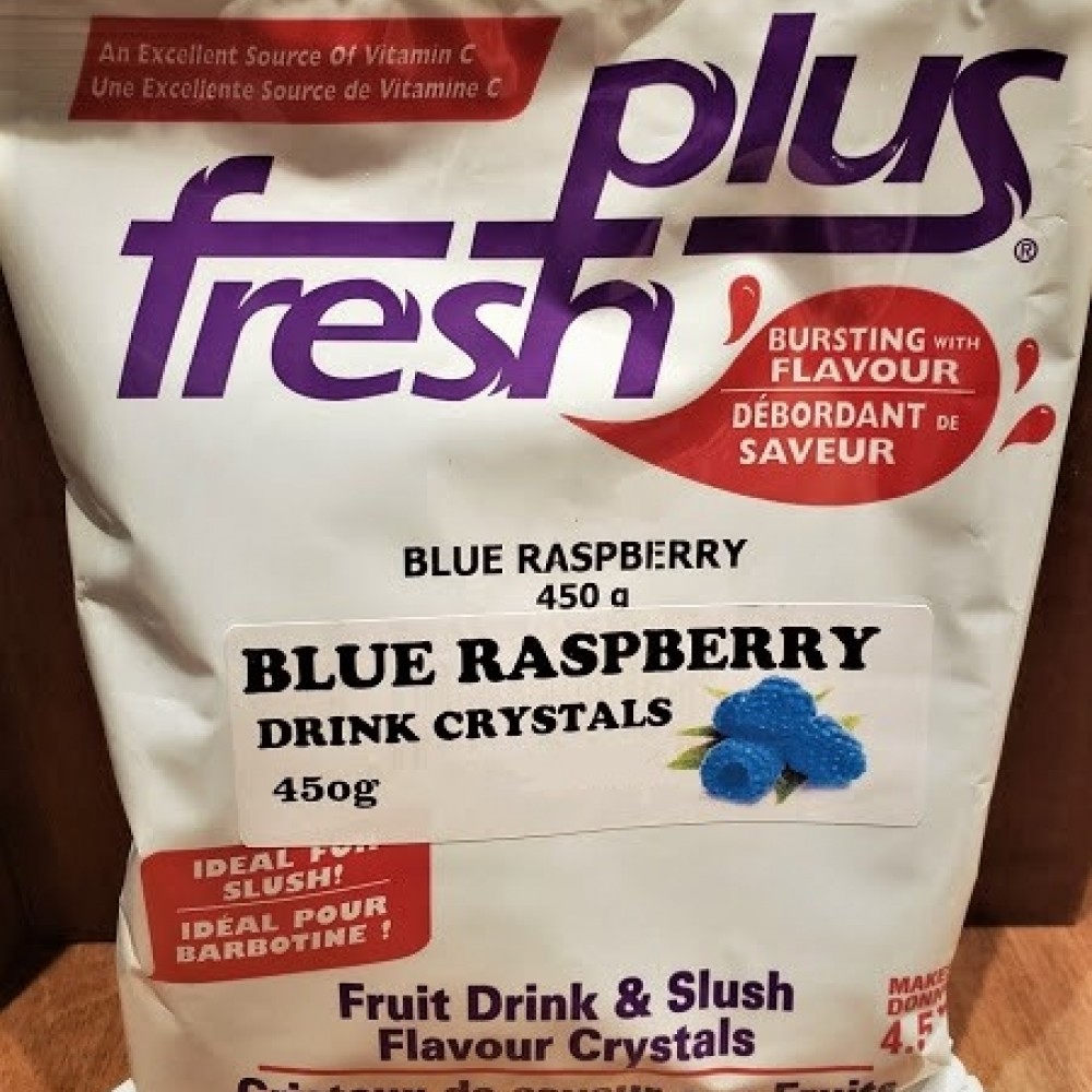 Blue Raspberry Drink Crystals