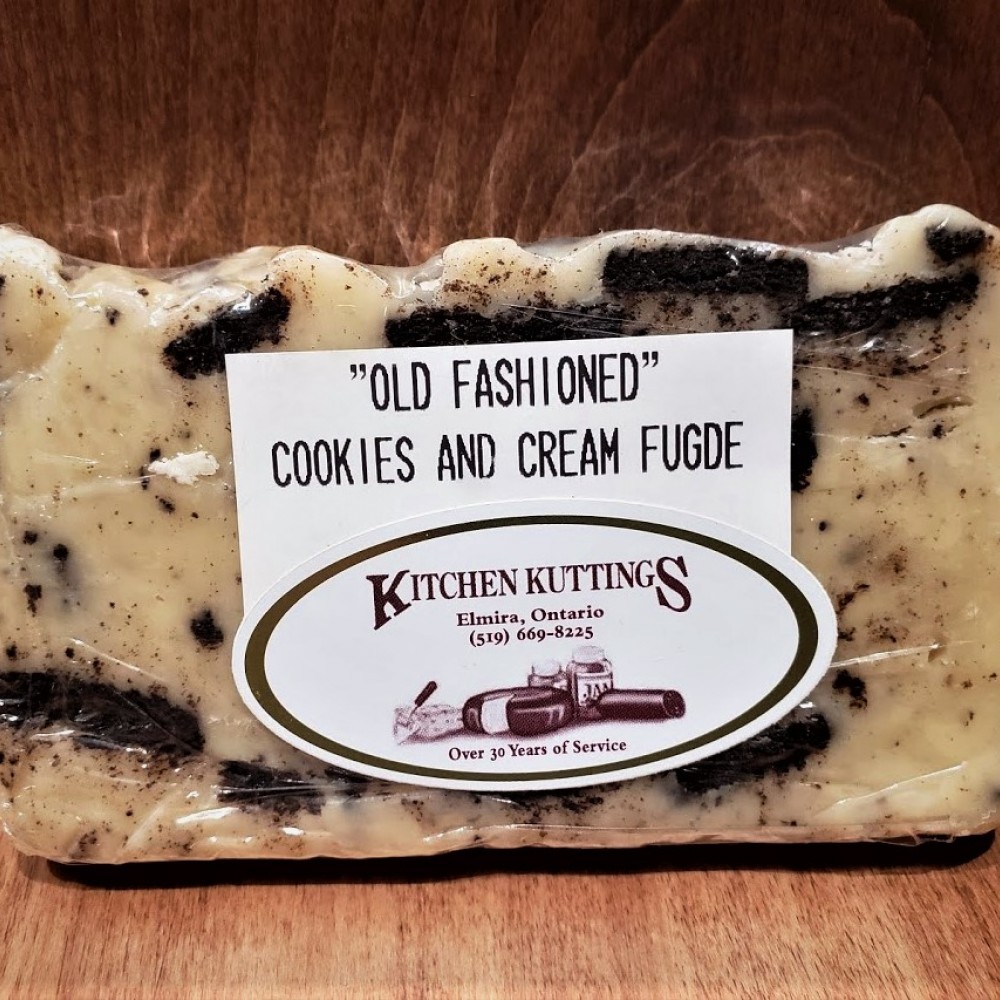 "Old Fashioned" Cookies N' Cream Fudge