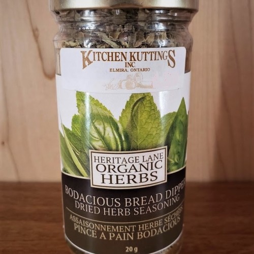 Organic Bodacious Bread Dipper Dried Herb Seasoning