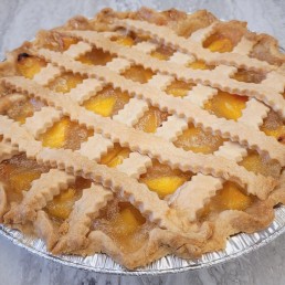 Homemade Peach Pie
