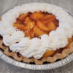 Homemade Fresh Peach Pie