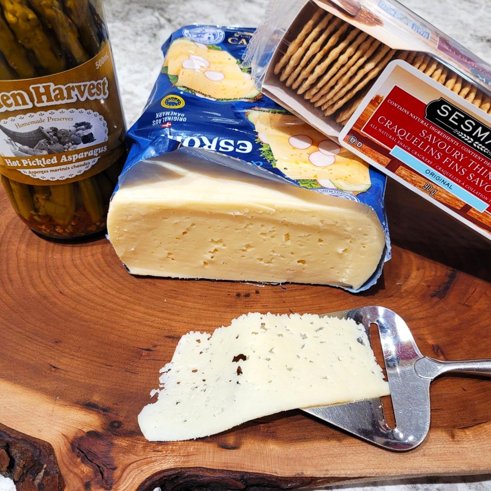 Fresh Cut Danish Esrom Cheese - per lb