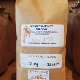 Organic Light Stone Ground Spelt  Flour   