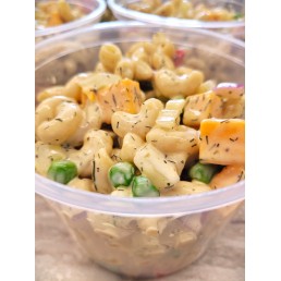 Homemade Cheddar and Dill Macaroni Salad - per lb