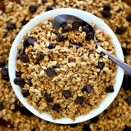  Chocolate Peanut Butter  Homemade Granola per lb.