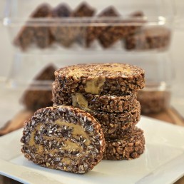 Mocha Rice Krispie Rolls (6 pieces)